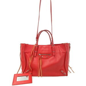 BALENCIAGA Paper Zip Around Bag